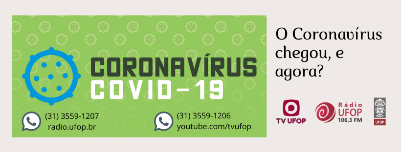O coronavírus chegou, e agora?