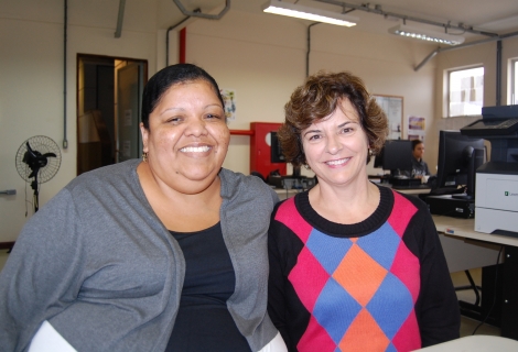 Denise Costa Rosa e Rosa Maria da Exaltação Coutrim: Foto_Gláucio Santos